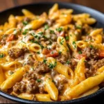 Creamy Beef Pasta