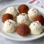 Delicious Keto Cheesecake Bites on a plate with a fork