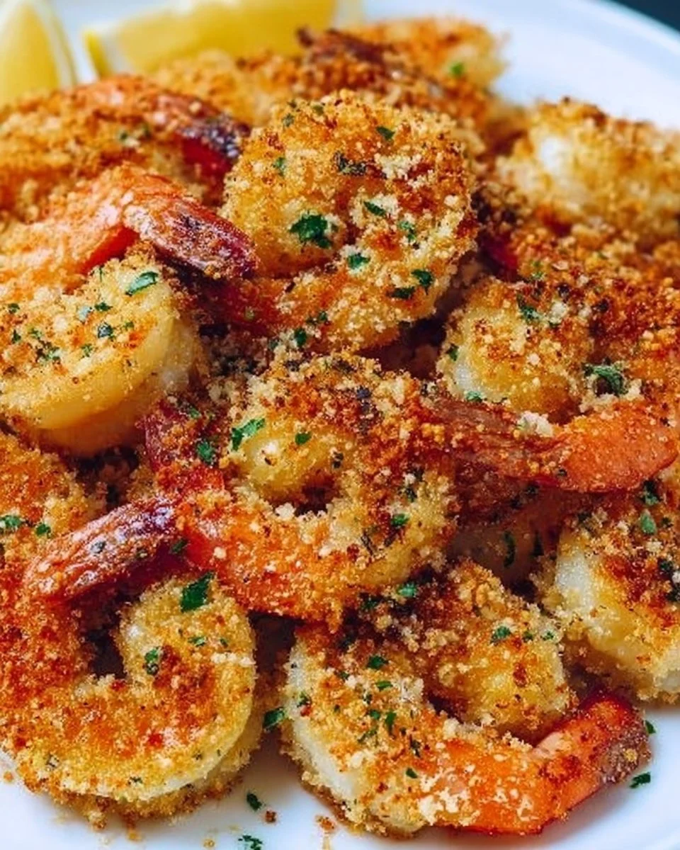 Delicious garlic parmesan shrimp made in an air fryer for busy families.