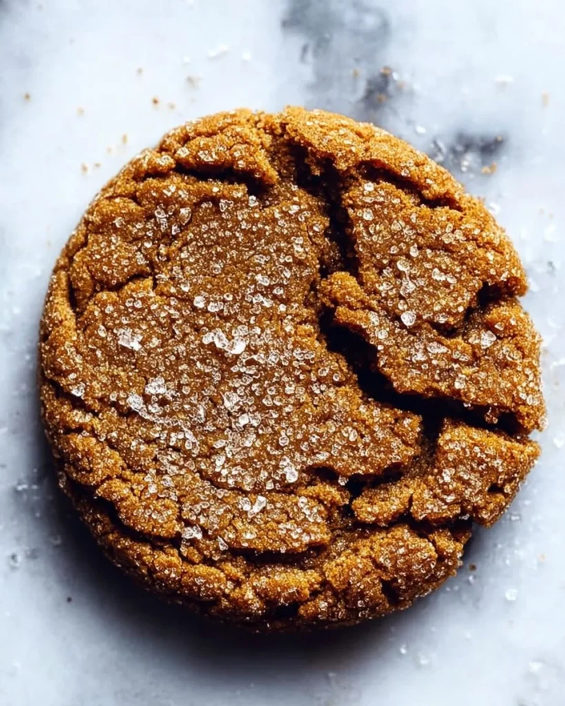 Chewy ginger cookies on a plate, sweet treat for families