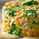 High-Protein High Fiber Broccoli Cheddar Rice Cup ready to enjoy