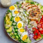 Delicious Grilled Chicken Cobb Salad with fresh ingredients and vibrant colors