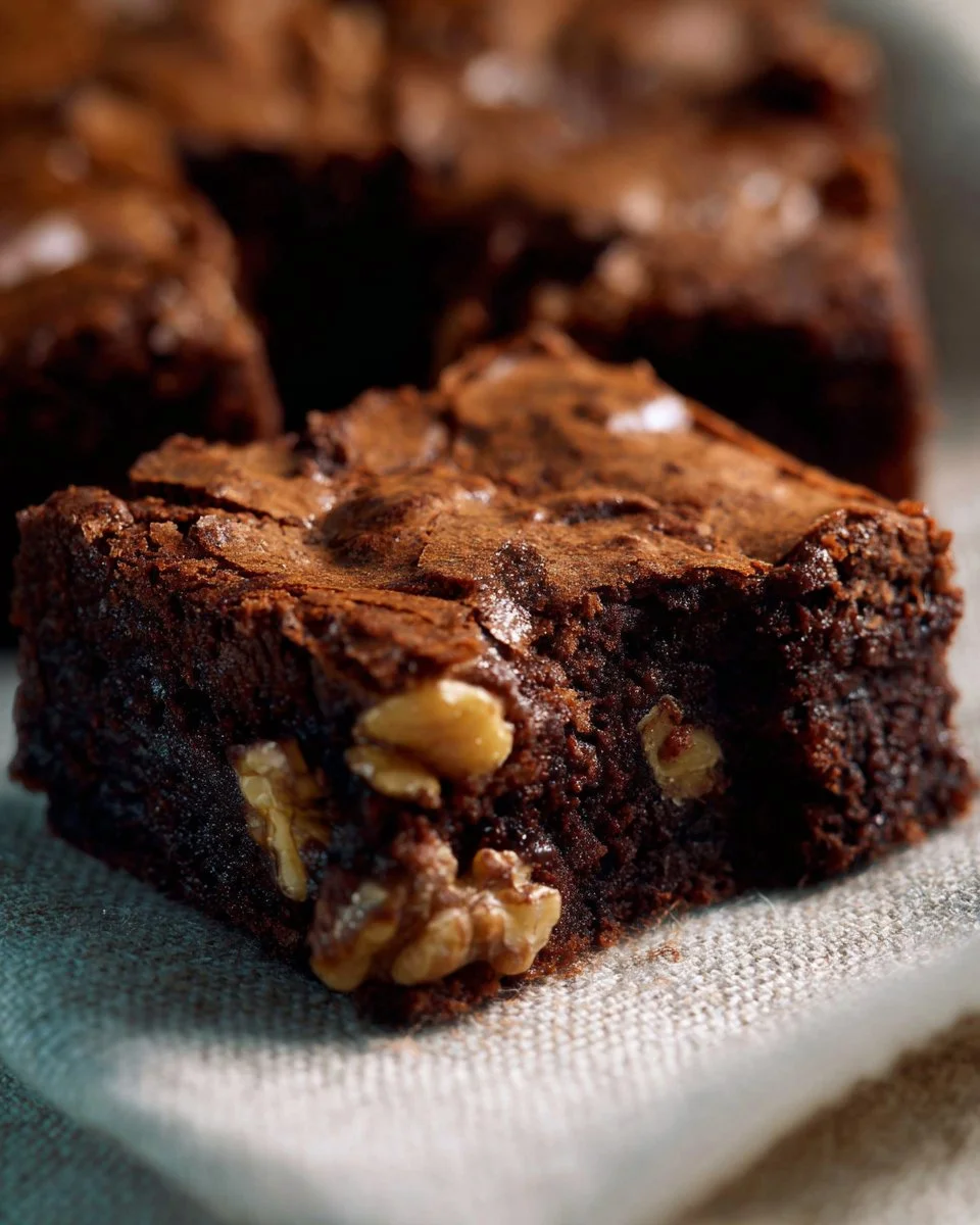 Deliciously decadent outrageous brownies with chocolate frosting