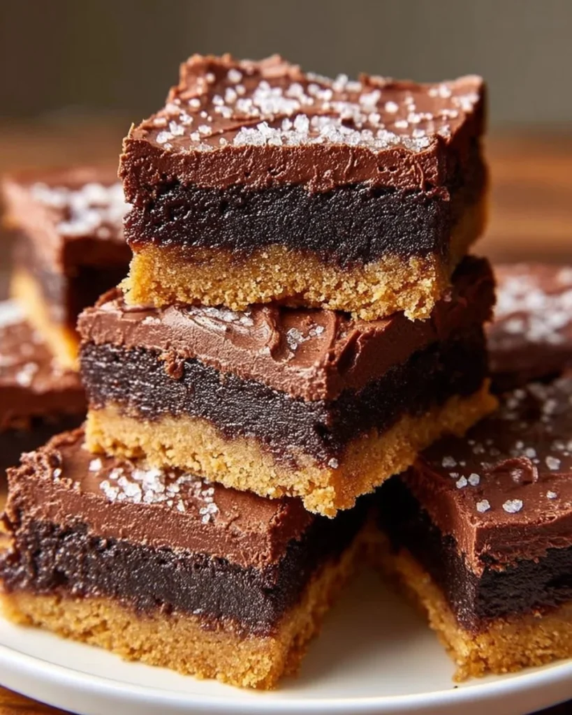 Delicious chocolate sugar cookie bars on a plate, ready to be enjoyed