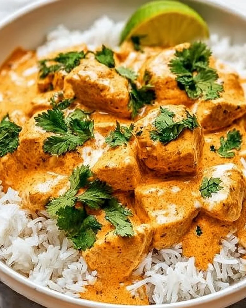 Coconut Chicken Rice Bowl with fresh ingredients and vibrant flavors