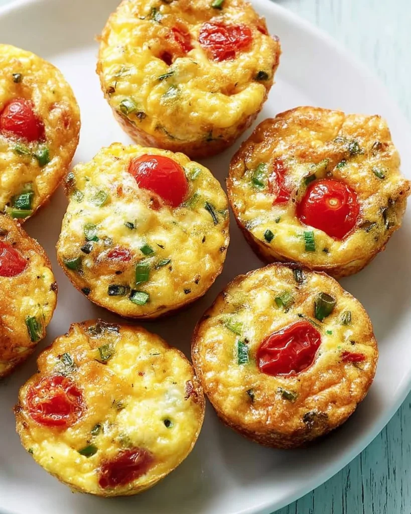 Healthy egg muffins made in two delicious ways for a quick breakfast.