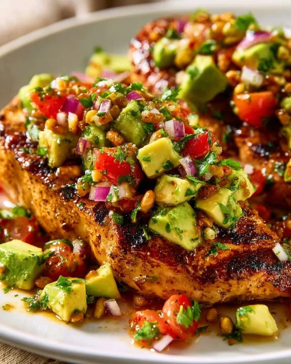 Juicy Lime Chicken served at a festive party table with fresh ingredients.