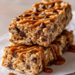 Delicious oat granola bars made with wholesome ingredients for a healthy snack