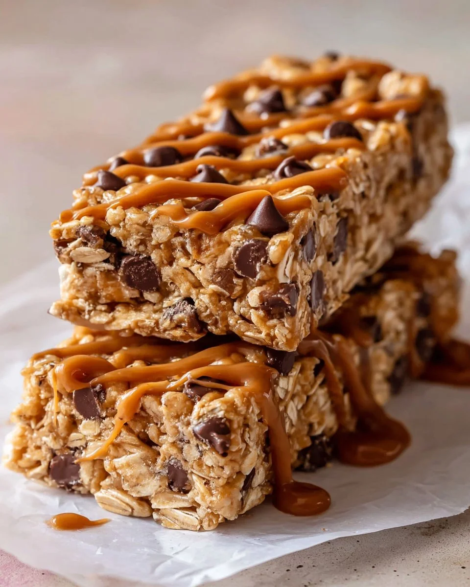 Delicious oat granola bars made with wholesome ingredients for a healthy snack