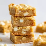 Delicious homemade blondies with chocolate chips and nuts
