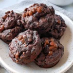 Delicious double chocolate protein muffins, perfect for a healthy snack.