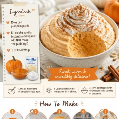 3 Ingredient Pumpkin Fluff