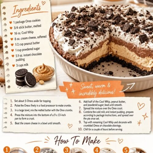 No Bake Peanut Butter Pie