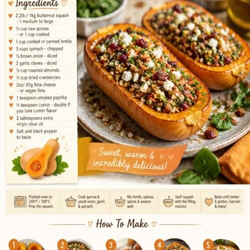 Stuffed Butternut Squash